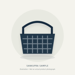 Woven Storage Basket — conceptual sample illustration