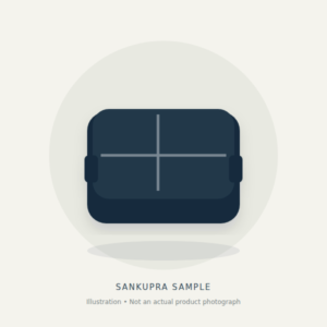 Stainless Steel Lunch Box — conceptual sample illustration