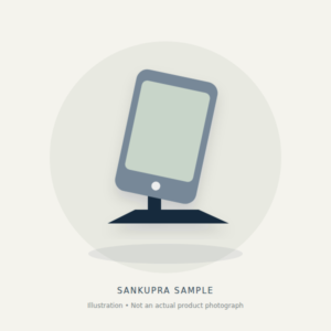 Foldable Phone Stand — conceptual sample illustration