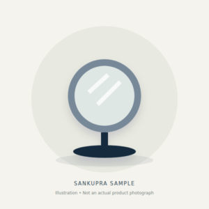 Compact Table Mirror — conceptual sample illustration